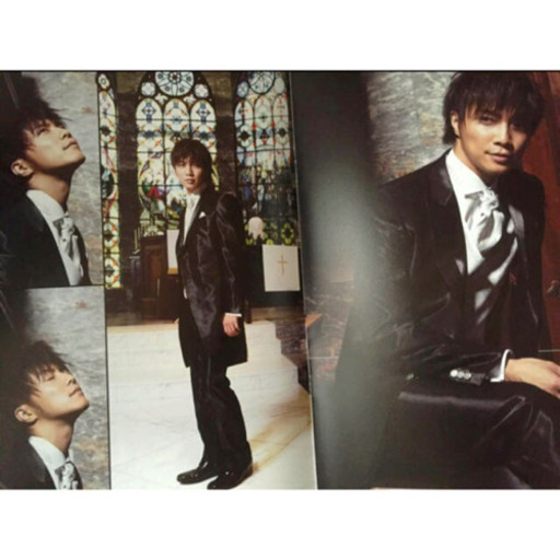 新品 成宮寛貴 ラダモード ウエディング 結婚式 タキシード カタログ 本