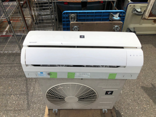 工事費込み！2017年製シャープエアコン　6畳〜8畳
