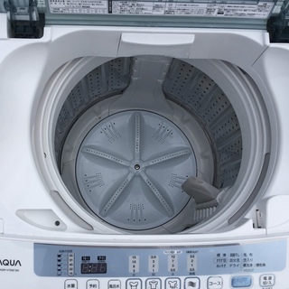 ＜動作・美品＞アクア・全自動洗濯機 (7.0kg) AQW-V700E-W