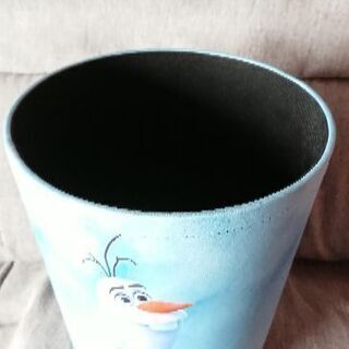 【まとめ割り】【新品・未使用】アナ雪 アナと雪の女王 オラフ 小物入れ ゴミ箱の画像