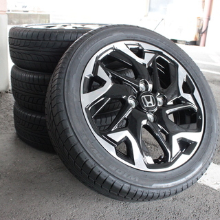博多区/美品/4本セット】新型N-BOX カスタム ターボ 15インチ 純正 タイヤ