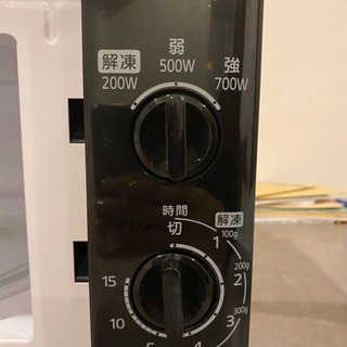 【美品】アイリスオーヤマ：電子レンジ(使用期間1年半)の画像