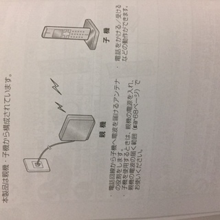 ★シャープ★デジタルコードレス電話機★ゴールド系の画像