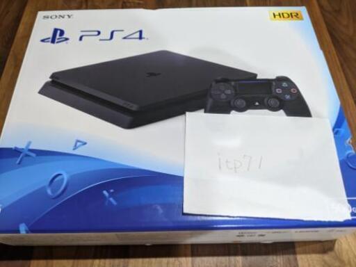 PS4　プレステ4 本体　1年間保証付き