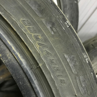 値下げ　日産リーフに履いていた18インチホイールになりますの画像