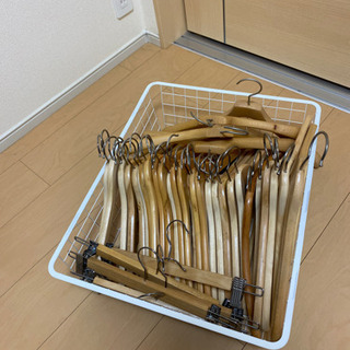 木製ハンガーセット