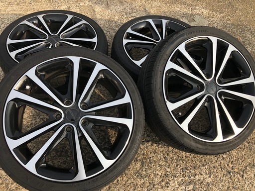 中古ホイール/タイヤ4本セット【215/40ZR18】