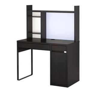 お取引中　IKEA 机　学習机　黒　値下げしました！