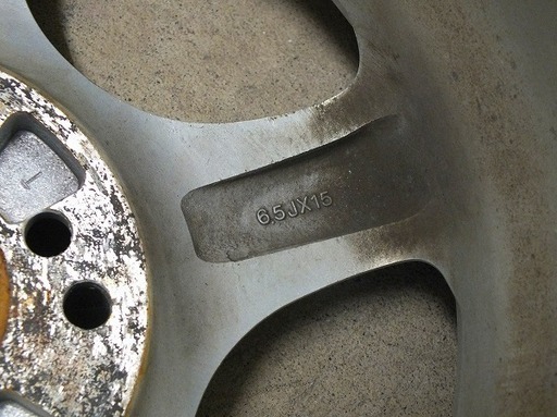 【苫小牧バナナ】BF Goodrich 205/70R15 10年製 アルミ 15×6 1/2J  