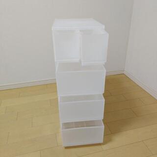 無印良品の収納BOX(半透明)中身分かりやすいの画像
