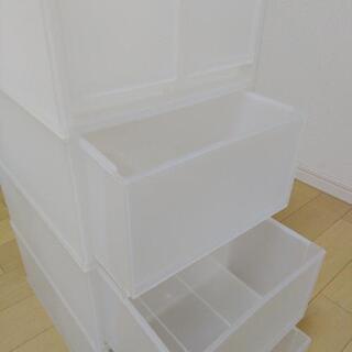 無印良品の収納BOX(半透明)中身分かりやすいの画像