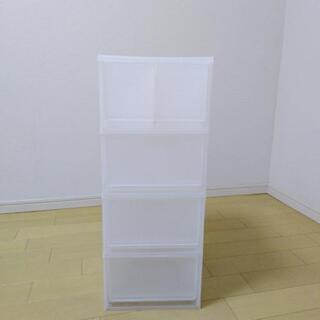 無印良品の収納BOX(半透明)中身分かりやすいの画像