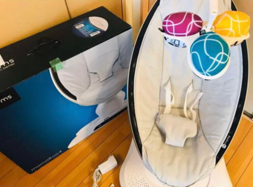 美品 バウンサー 4moms mamaroo 4.0 classic