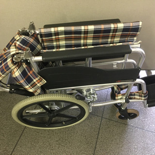 超美品　松永製作所介助用車椅子，耐荷重100Kg