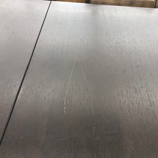 ダイニング5点セット　茶色の画像