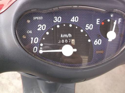ホンダデュオ走行距離2887ｋｍ