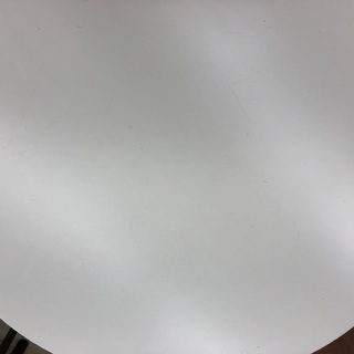丸テーブル　白　高さ調節の画像