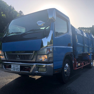 H22キャンター！車検付き！新明和プレスパッカー車！