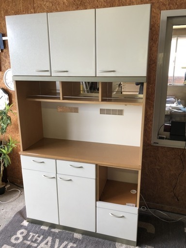 食器棚　レンジボード　大容量