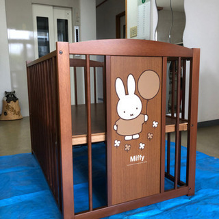 ミッフィーベビーベッド　