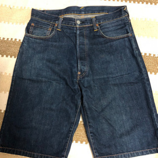 【値下げ交渉OK】 EVISUのデニムハーフパンツの画像