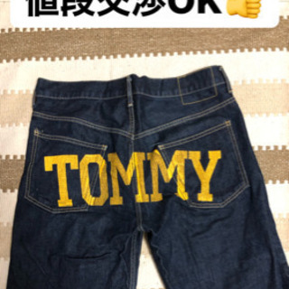 【値下げ交渉OK】 TOMMYのデニムハーフパンツ