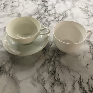 白い食器セット　８点セットの画像