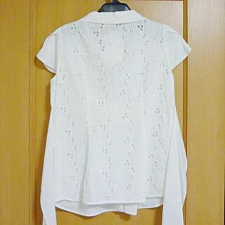 【新品 完売品 / WILLSELECTION】バックリボン レースブラウスの画像