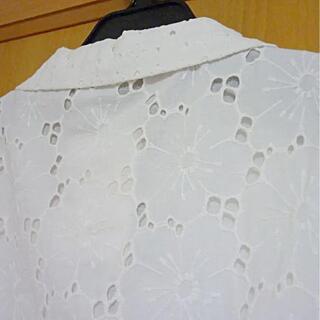 【新品 完売品 / WILLSELECTION】バックリボン レースブラウスの画像