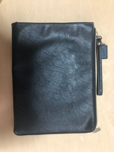 コーチ　レザー　クラッチバッグ