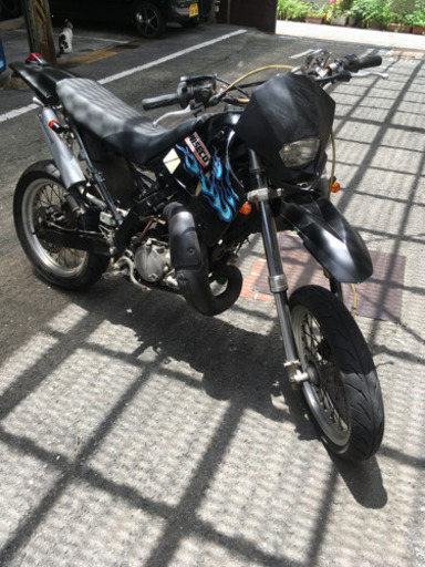 2スト最速クラス KDX125 モタードカスタム カワサキ