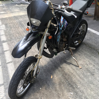2スト最速クラス KDX125 モタードカスタム カワサキの画像