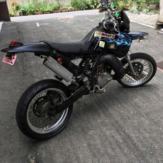 2スト最速クラス KDX125 モタードカスタム カワサキの画像