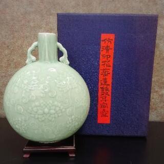 中国青銅器 花瓶 坪 美品