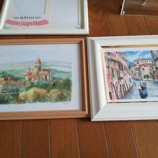 写真フレーム、ヨーロッパの絵