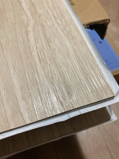 接着剤不要！フロアタイル/木目柄オークグレー色☆未開封3ケース(18枚入)+10枚！