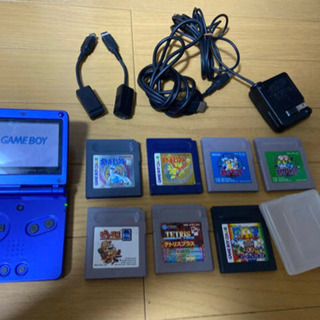 ゲームボーイアドバンスSP ソフト7本付