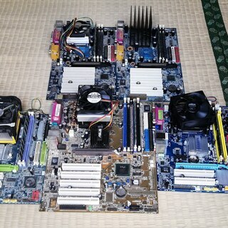ジャンク PCパーツセット HDD マザーボード