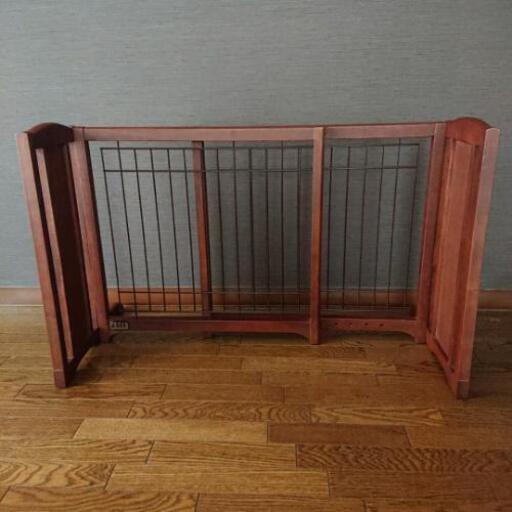 最終値下☆超美品 ほぼ未使用保管 ペティオ 小型犬用 2way ペット ウッディマルチゲート サークル