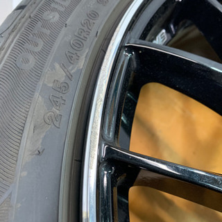 RAYS/レイズ GOODYEAR 245/40R20 4本セット ロックナット付き