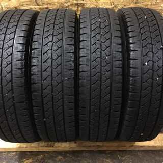 BS BLIZZAK VL1 195/80R15 107/105L LT 15インチ スタッドレス 4本 2018～2019年製 ハイエース キャラバン等 (TW55) クレジットカード QR決済可能