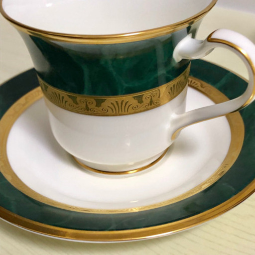 未使用  ノリタケ コーヒーカップ&ソーサー 2客