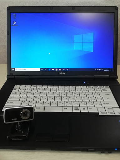 (お打合せ中)ノートパソコン(C) 富士通 LIFEBOOK A572/E CPU:core i3 メモリ:4GB HDD:250GB OS:Windows10Pro(64bit) 15.6型 無線LAN有(Wi-Fi対応) USBカメラ付き