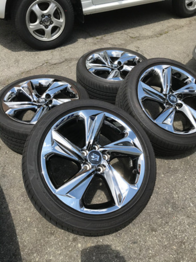 美品‼️トヨタ新型クラウンRS220系　純正アルミホイール18インチ