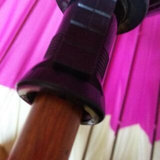 【最終価格】未使用✨お洒落なバイカラー🌂カバー付き傘(代理出品)の画像
