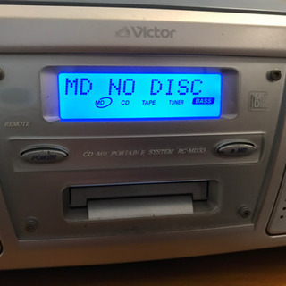 CD MDラジカセ　Victorの画像