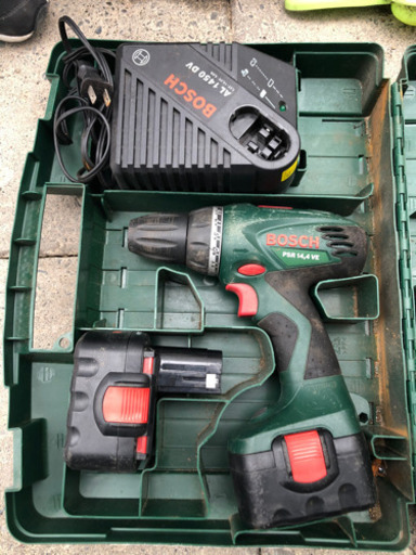 【BOSCH】充電ドリル14v