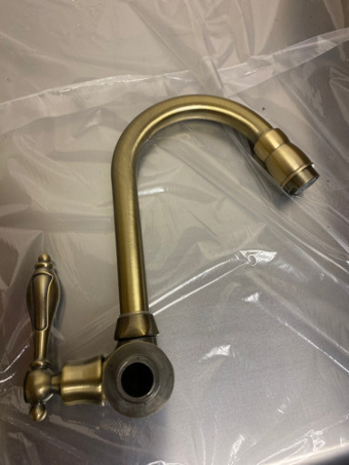 大理石調手洗い器置き型