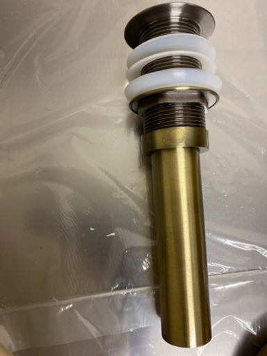 大理石調手洗い器置き型