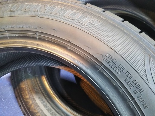 【早い者勝ち！】新車 2020年 夏14インチ 軽自動車 4本【富山市/手渡しもOK】155/65Ｒ14 日本製 ダンロップ　エナセー